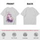 Anxious Magical Unicorn Graphic Olive T-Shirt