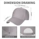 Black Baseball Cap With Small Embroidered Sun Design