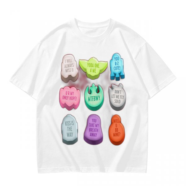 Star Wars Conversation Hearts Graphic Tee