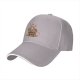 Black baseball cap with cute demon goat coffee magic graphic