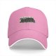 Black baseball cap with 'Monday Would Not Recommend' print