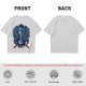 Olive T-Shirt with Na'vi Character and Pandora Creatures Artwork