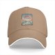 Black Baseball Cap with Japanese Ukiyo-e Dragon and Lightning Art Print