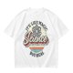 Olive T-Shirt With 'It's Like Magic Science But Real' Retro Print