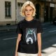 Olive T-shirt with My Neighbor Totoro Rain Scene Print