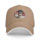Black baseball cap with Spock graphic and 'Spock to the Wind' print