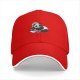 Black Baseball Cap With Cute Panda Eating Ramen Graphic