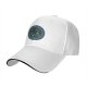 Black Baseball Cap With Celtic Knot Dragon Emblem