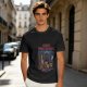 Olive t-shirt with 'I Have Trust Issues' chibi knight graphic