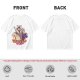 Olive Graphic T-Shirt With Raccoon Opossum Skunk 'GOALS' Print