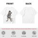Olive T-Shirt with Gentleman T-Rex Dinosaur Print