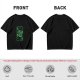 Olive Green T-Shirt With Wicked Witch Graphic Print