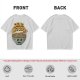 Olive Green T-Shirt With Retro Send Noods Ramen Bowl Graphic