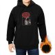 Black hoodie with astronaut graphic reading Houston I have so many problems