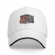 Black Baseball Cap with Fantasy Character Group Art Print