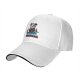 Black baseball cap with panda graphic and 'Sleep is for the dead' text
