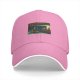 Black Baseball Cap with Night Diner Scene Art Print