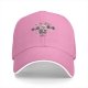 New Year Skeleton Lifting Dumbbells Black Baseball Cap