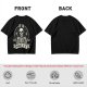 Olive t-shirt with skeleton graphic and 'It Is What It Is' text