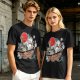 Studio Ghibli Characters Boat Graphic Olive T-Shirt