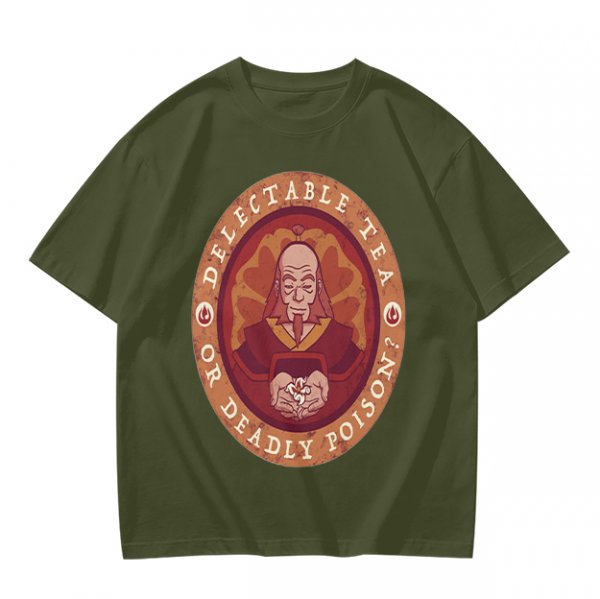 Unisex Graphic Tee Featuring Iroh Delectable Tea Or Deadly Poison Design