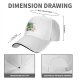 Too Cute For This Planet Alien Cat Graphic Baseball Cap