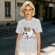 Olive T-Shirt With Grumpy Unicorn Graphic Print