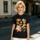 Kirby Christmas Pastry Graphic Tee For Holiday Food Lovers