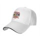 Black baseball cap with Kitten Nuggets cartoon cat graphic