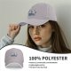 Black baseball cap with cat painting art design