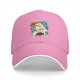 Black Baseball Cap With Appa The Sky Bison Graphic Print