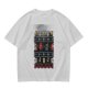 Olive T-Shirt With Final Fantasy Christmas Themed Pixel Art Print