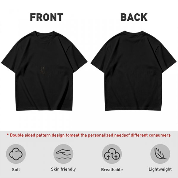 Oversized Olive Green Crewneck T-Shirt with Subtle Chest Graphic