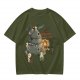 Studio Ghibli Fantasy Creature Graphic T-Shirt Design