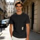 Olive Green Oversized T-Shirt With Stacked Teacup Graphic