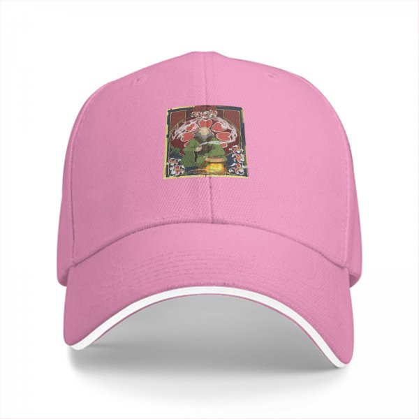 Black Baseball Cap with Uncle Iroh Tea Art Print