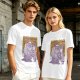 Olive graphic tee with maze and fantasy creatures reading Should You Need Us