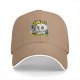 Black baseball cap with OMG Oh My Guac! sugar skull graphic