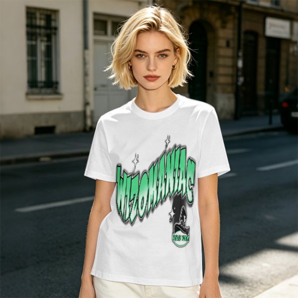 Olive Green Graphic T-Shirt with Wizomania Wizard Print