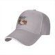 Black baseball cap with angry duck 'Born to Kill' retro graphic