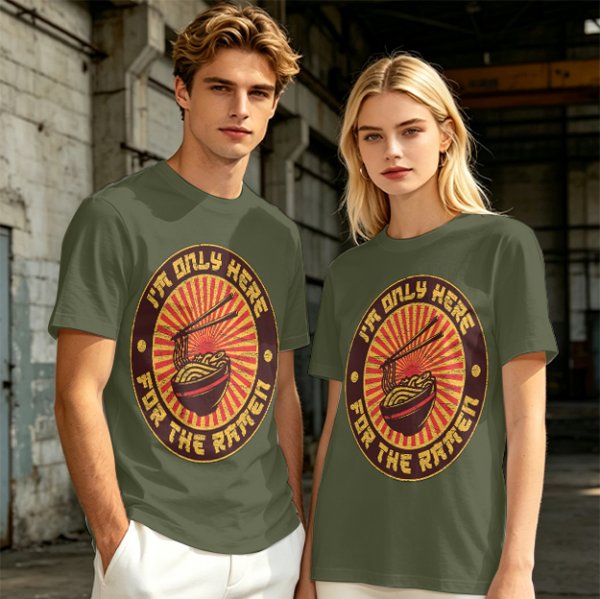 I'm Only Here For The Ramen Graphic Tee
