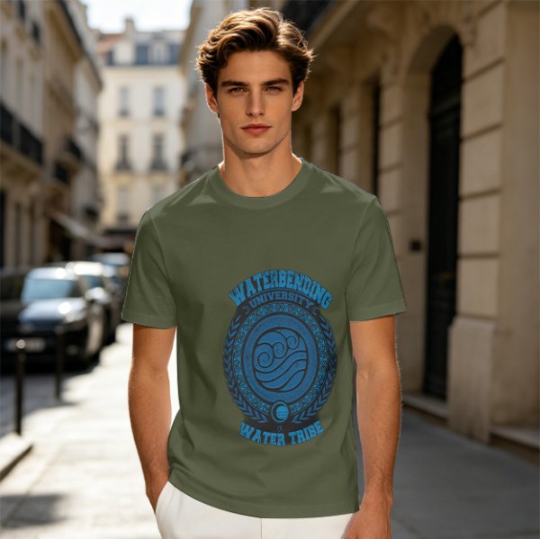 Waterbending University Water Tribe Graphic T-Shirt