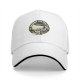 Black Baseball Cap With Coffee Themed 'Solution For Everything' Print