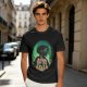 Attack on Titan layered silhouette graphic olive t-shirt