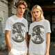Olive T-shirt with 'I Drink And I Know Things' Lion Beer Graphic