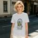 Olive green graphic t-shirt with Tonberry 'Good Night' print