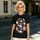 Olive T-Shirt With Cute S'mores Cat Graphic Design