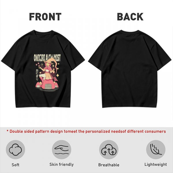 Onigiri Alchemist Witch Graphic Tee