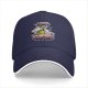 Black baseball cap with horror chainsaw graphic 'I HAVE YOUR FACE'