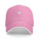 Black Baseball Cap With Small Canoe Graphic On Front